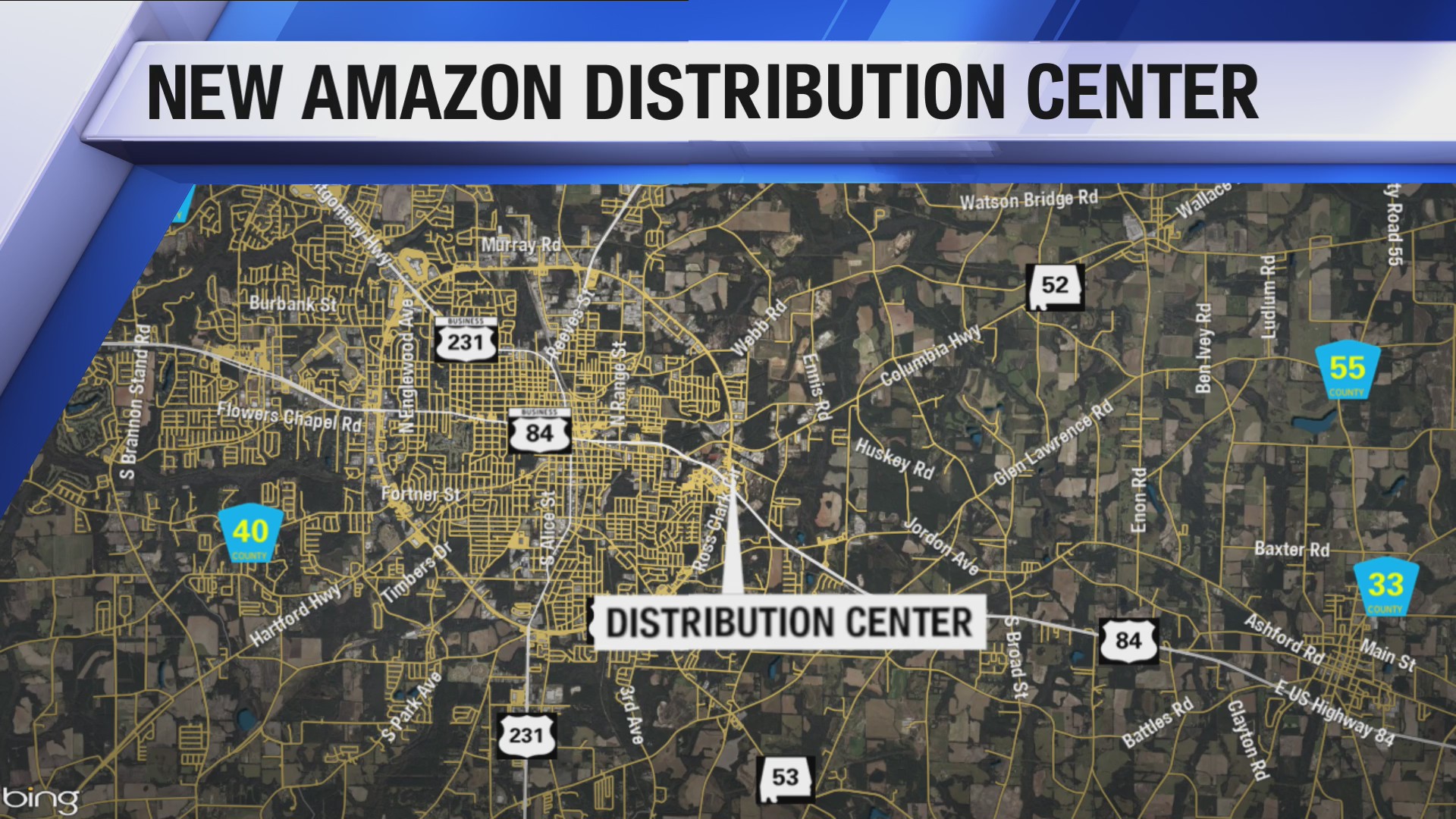 Amazon distribution center coming to Dothan, sources – WDHN – wdhn.com