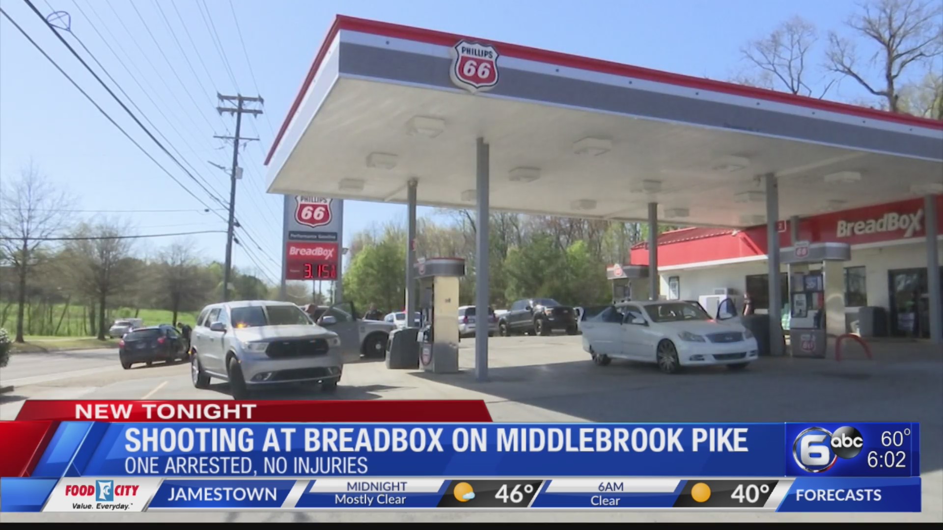 Shooting at breadbox on Middlebrook Pike WATE 6 On Your Side