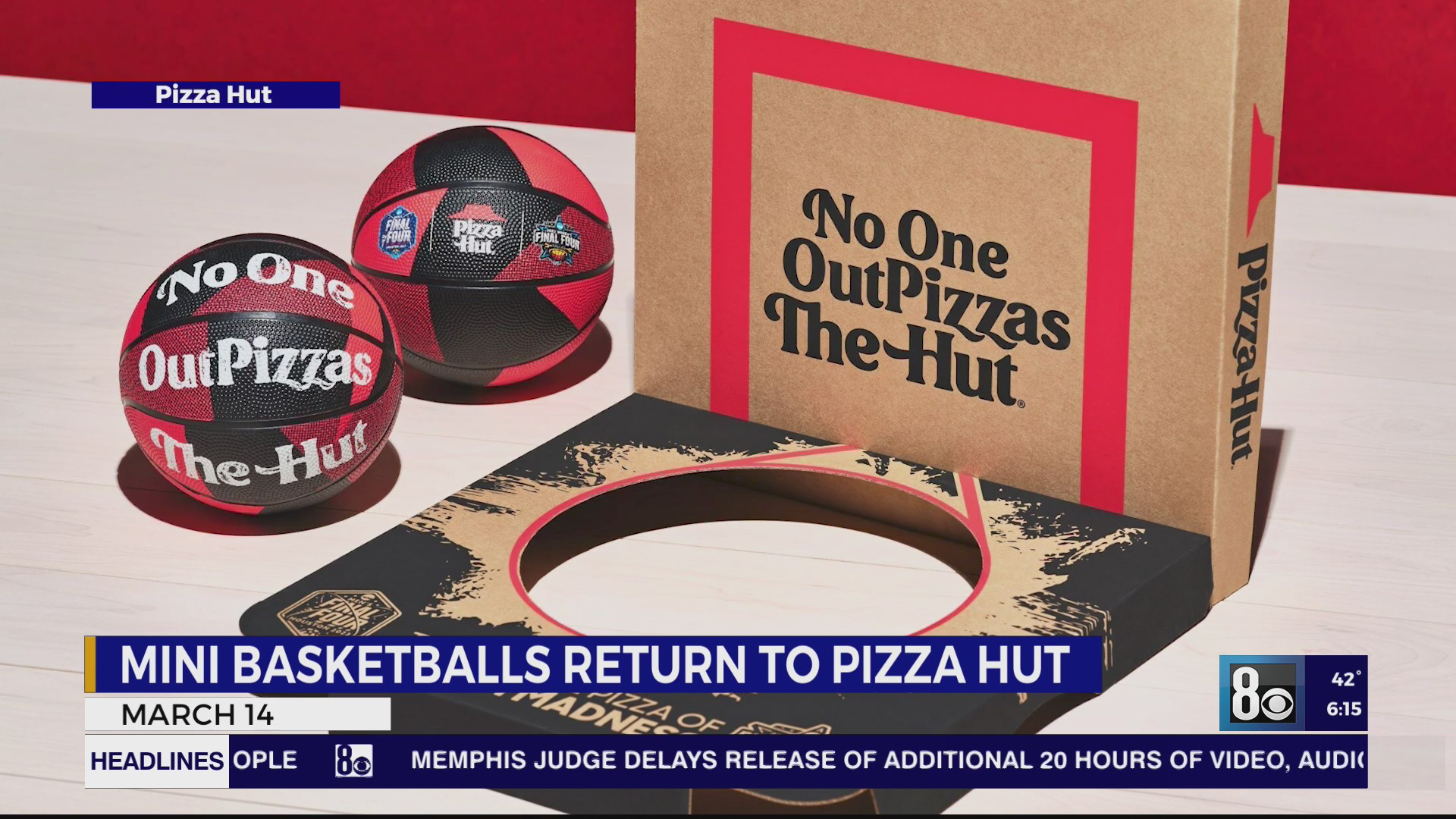 Mini basketballs return to Pizza Hut KLAS