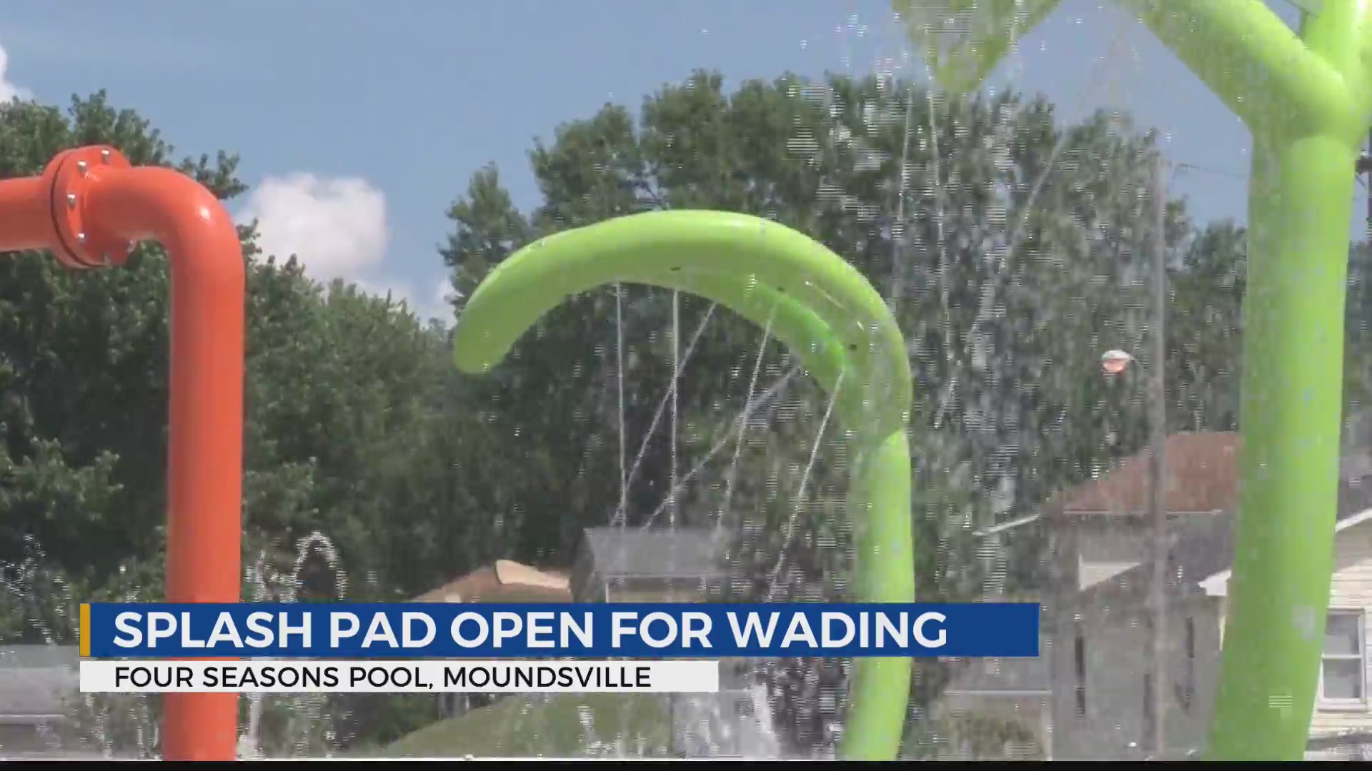 Moundsville splash pad a splashing success WTRF