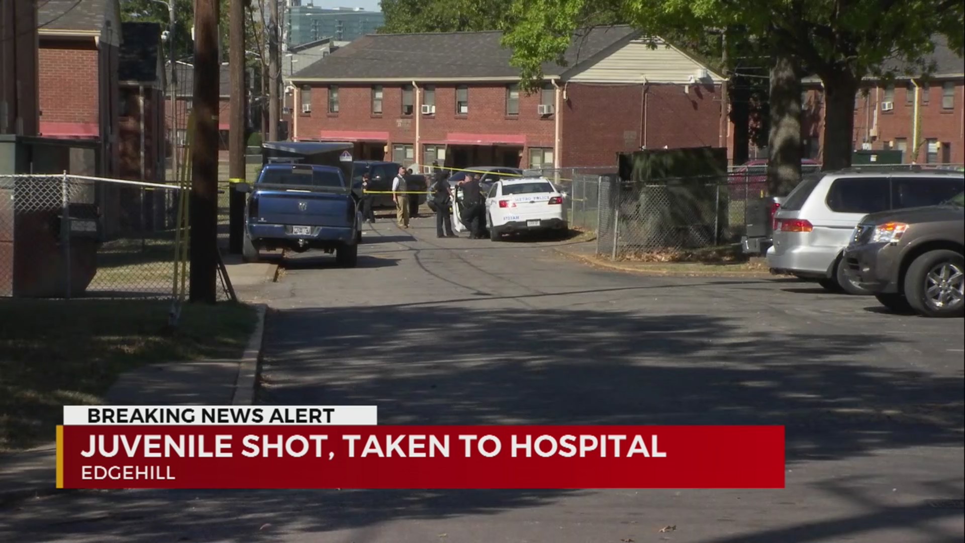 Juvenile injured in Edgehill shooting – WKRN News 2