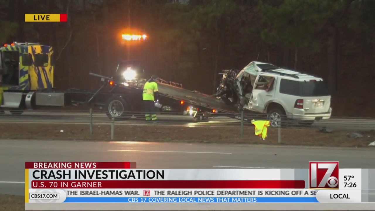 2 killed in crash on U.S. 70 in Garner
