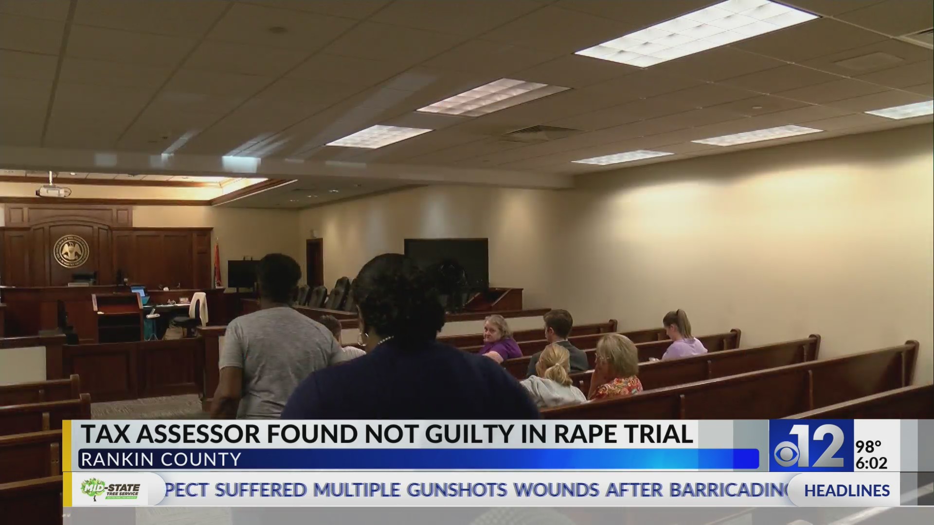 Rankin County tax assessor found not guilty in rape trial – WJTV