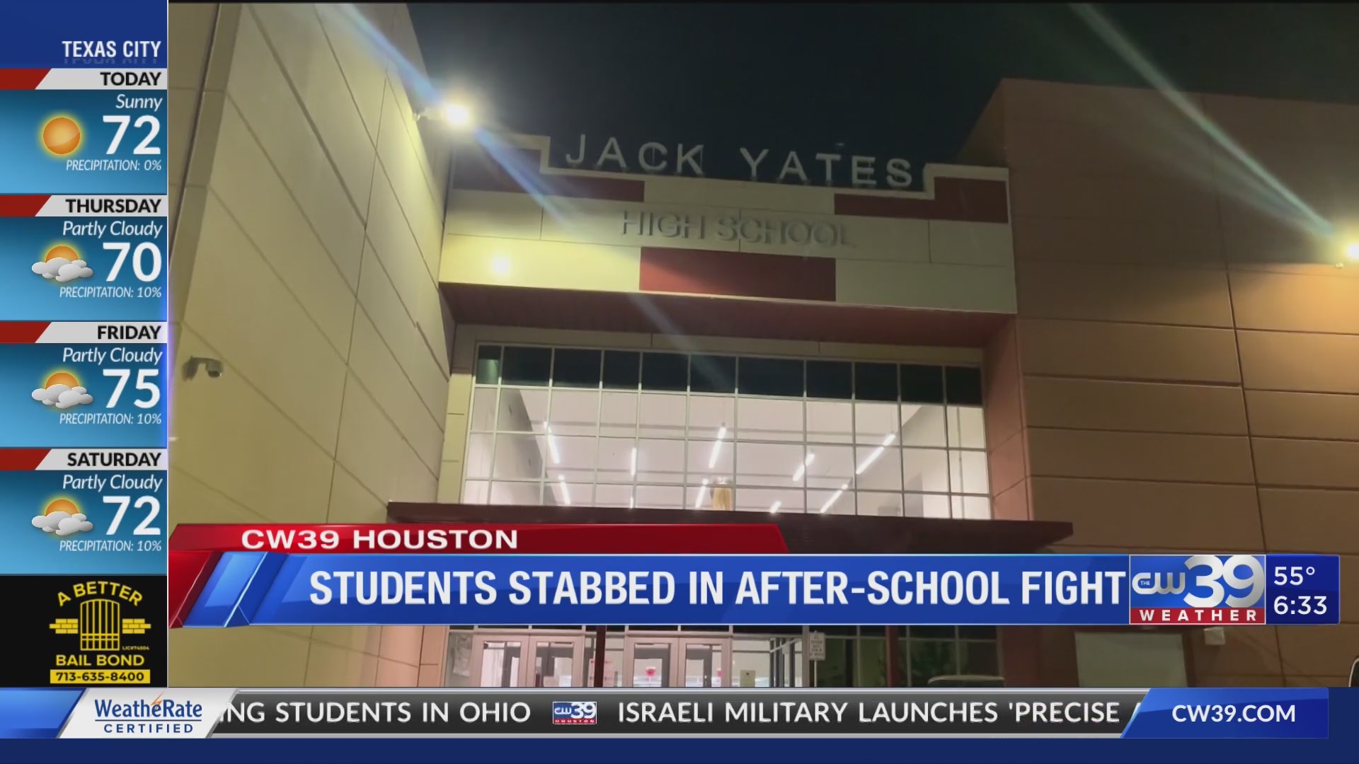 Students stabbed in after school fight near Yates High School CW39