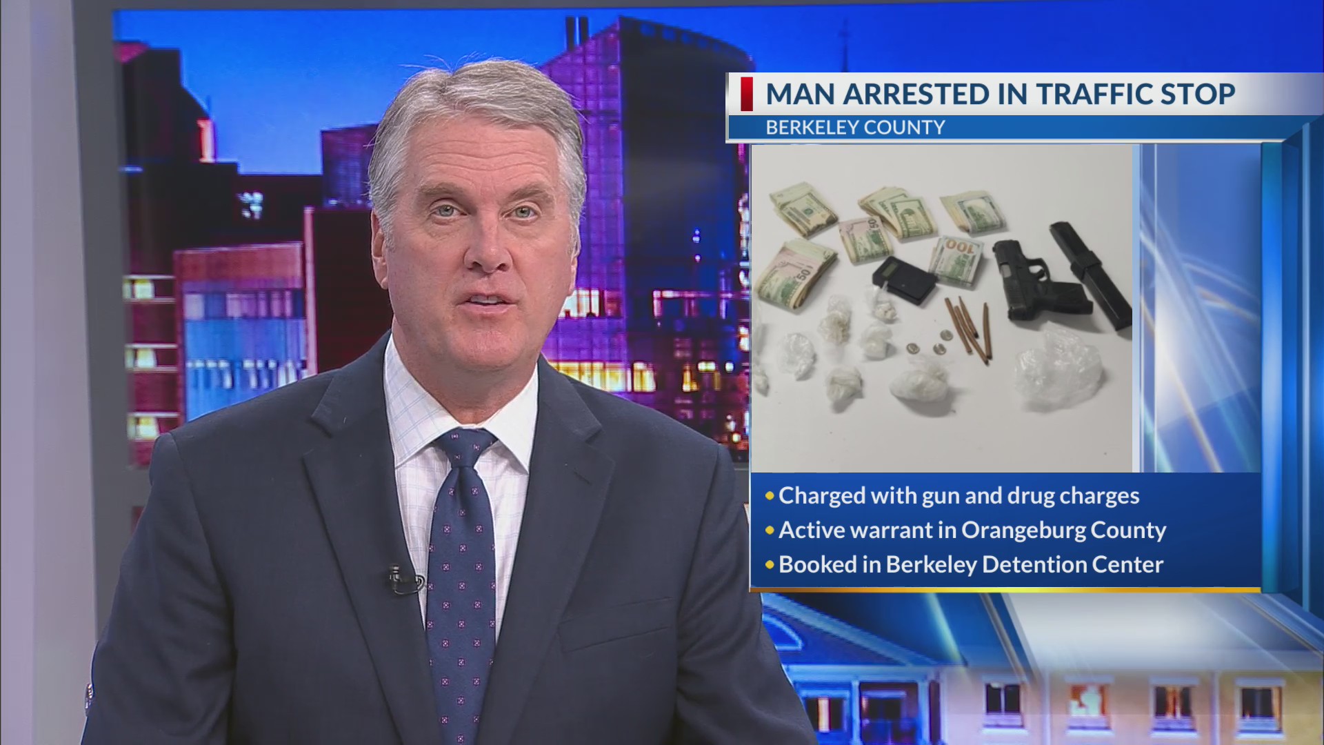 BCSO: Man arrested on drug, gun charges after Cross traffic stop – WCBD ...