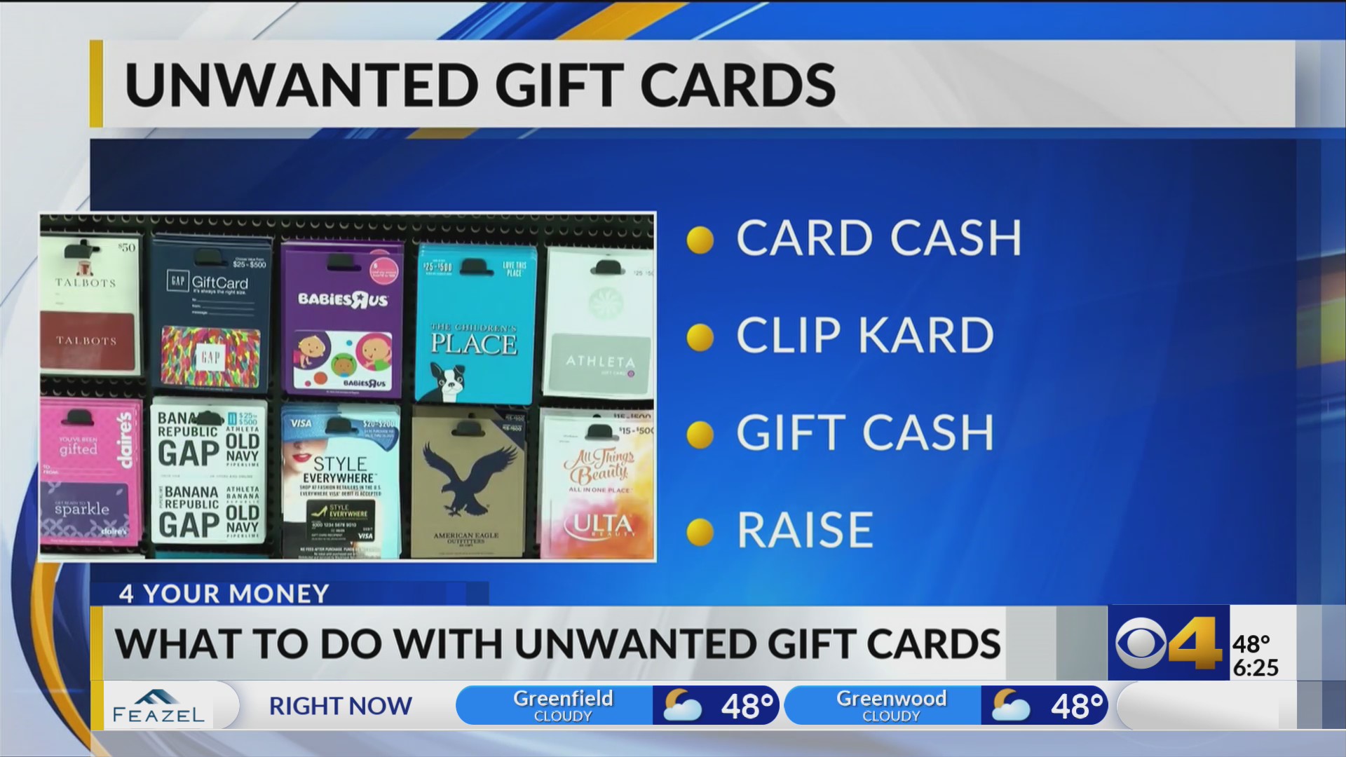 What to do with unwanted gift cards WTTV CBS4Indy