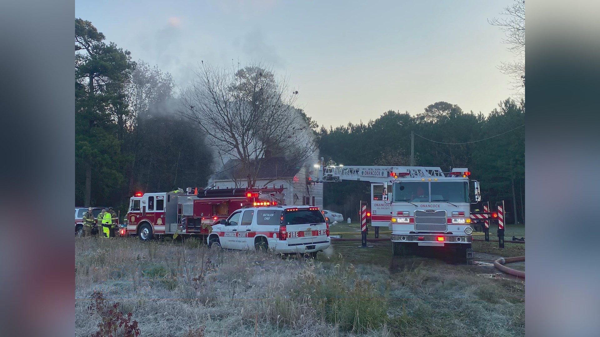Family displaced following Parksley house fire