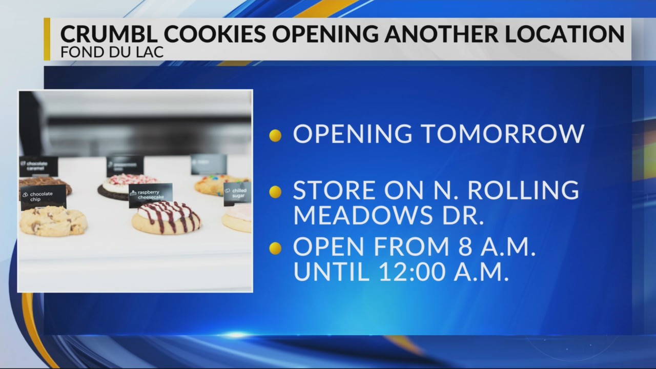 Crumbl Cookies opening another location in Fox Valley on Friday WFRV Local 5 Green Bay, Appleton