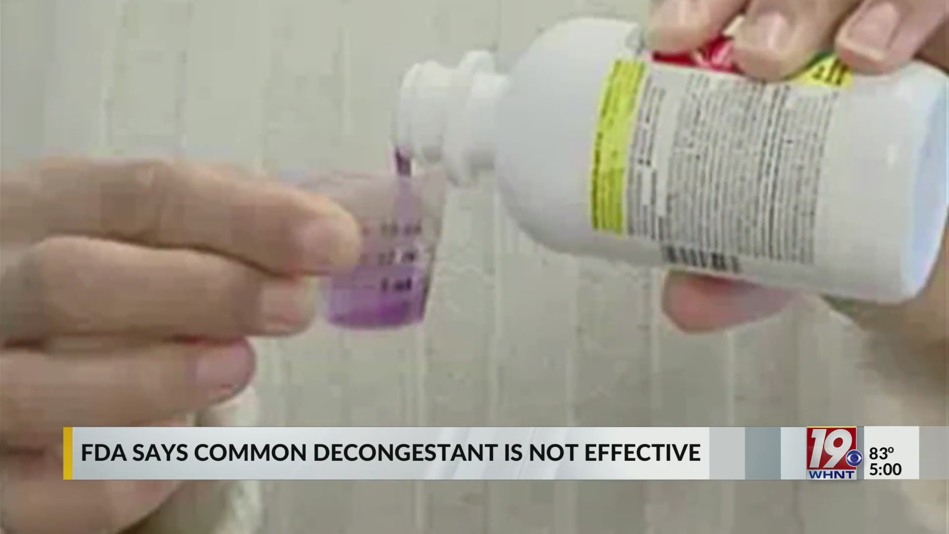 FDA Says Common Decongestant is Not Effective September 20, 2023