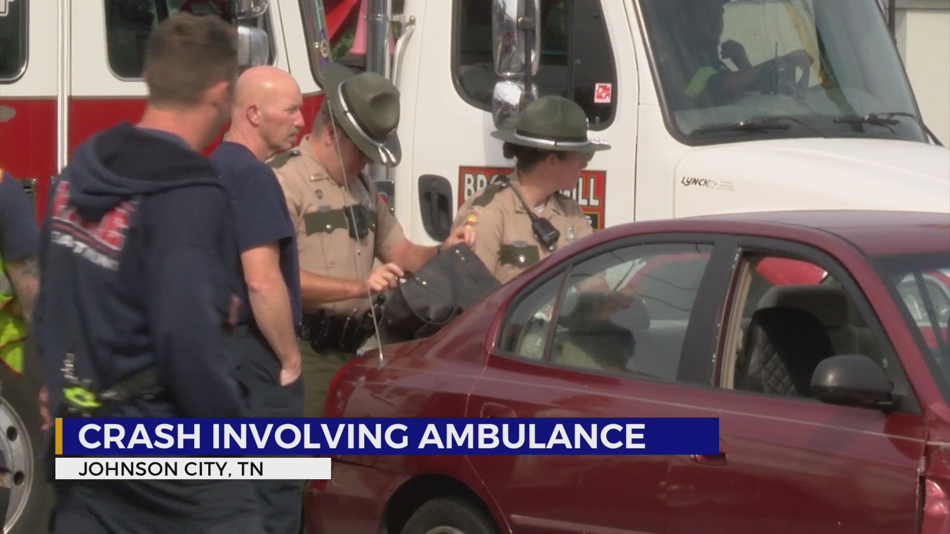 THP: Driver, infant injured after crash involving ambulance in Johnson ...