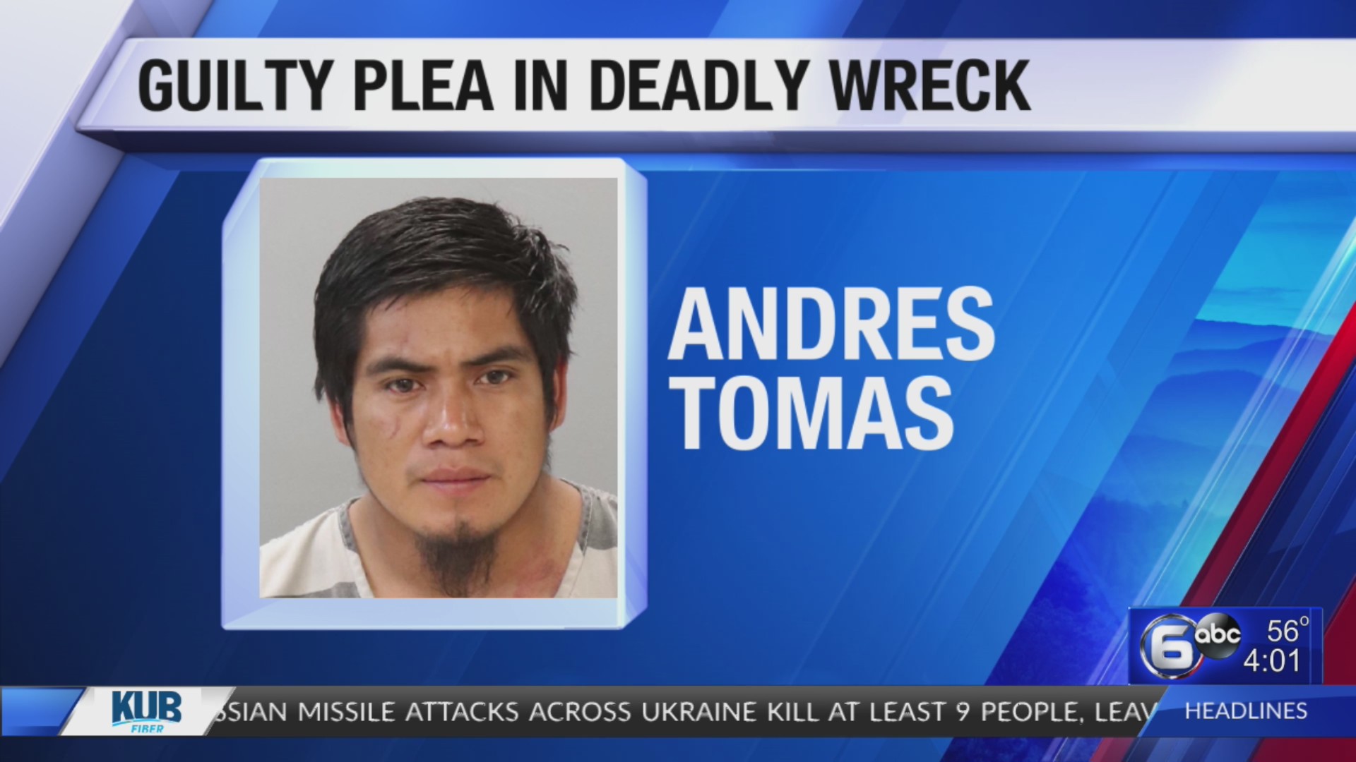 Driver pleads guilty in deadly wreck – WATE 6 On Your Side