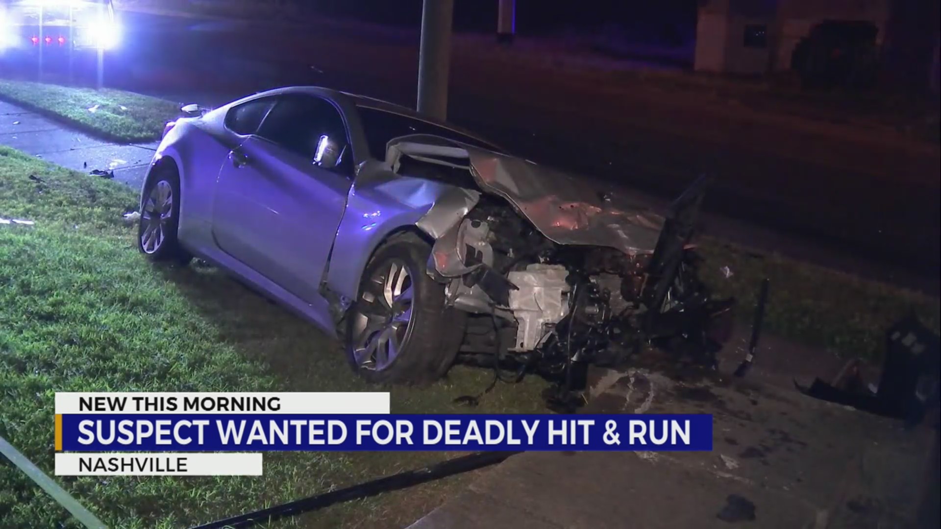 Suspect wanted for deadly hit-and-run crash in West Nashville – WKRN News 2