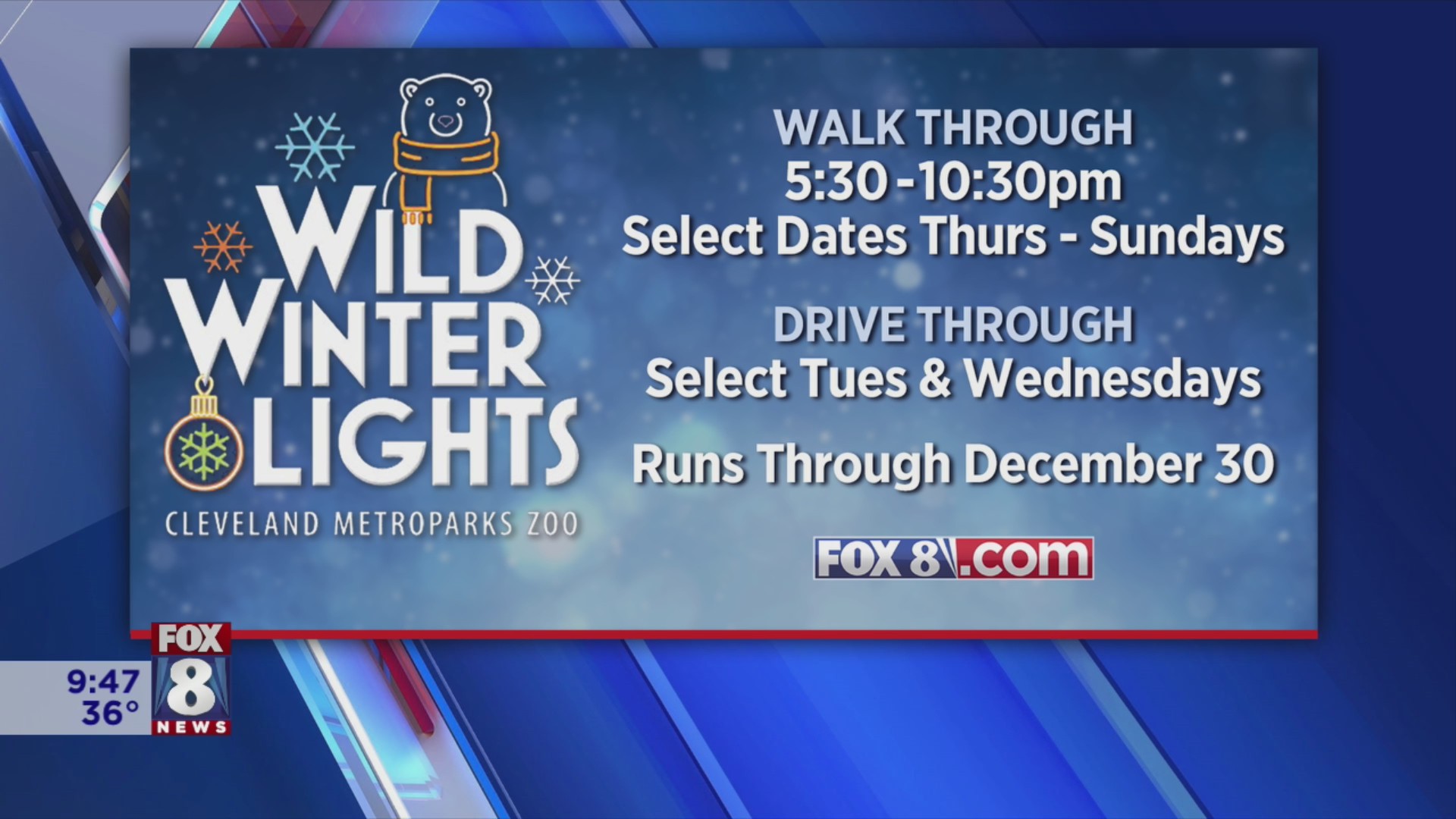 Wild Winter Lights has Kenny all aglow Fox 8 Cleveland WJW