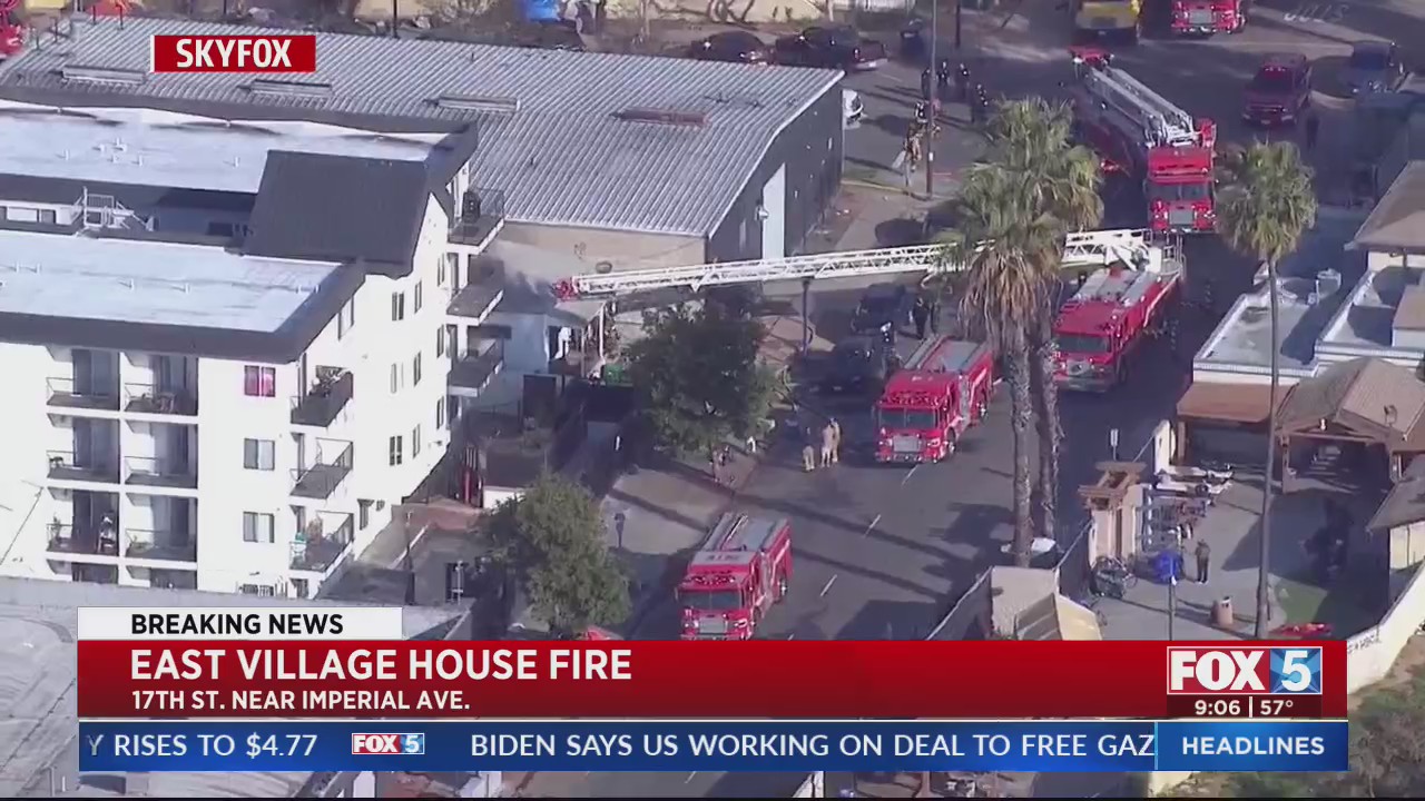 Fire breaks out in East Village home – FOX 5 San Diego & KUSI News