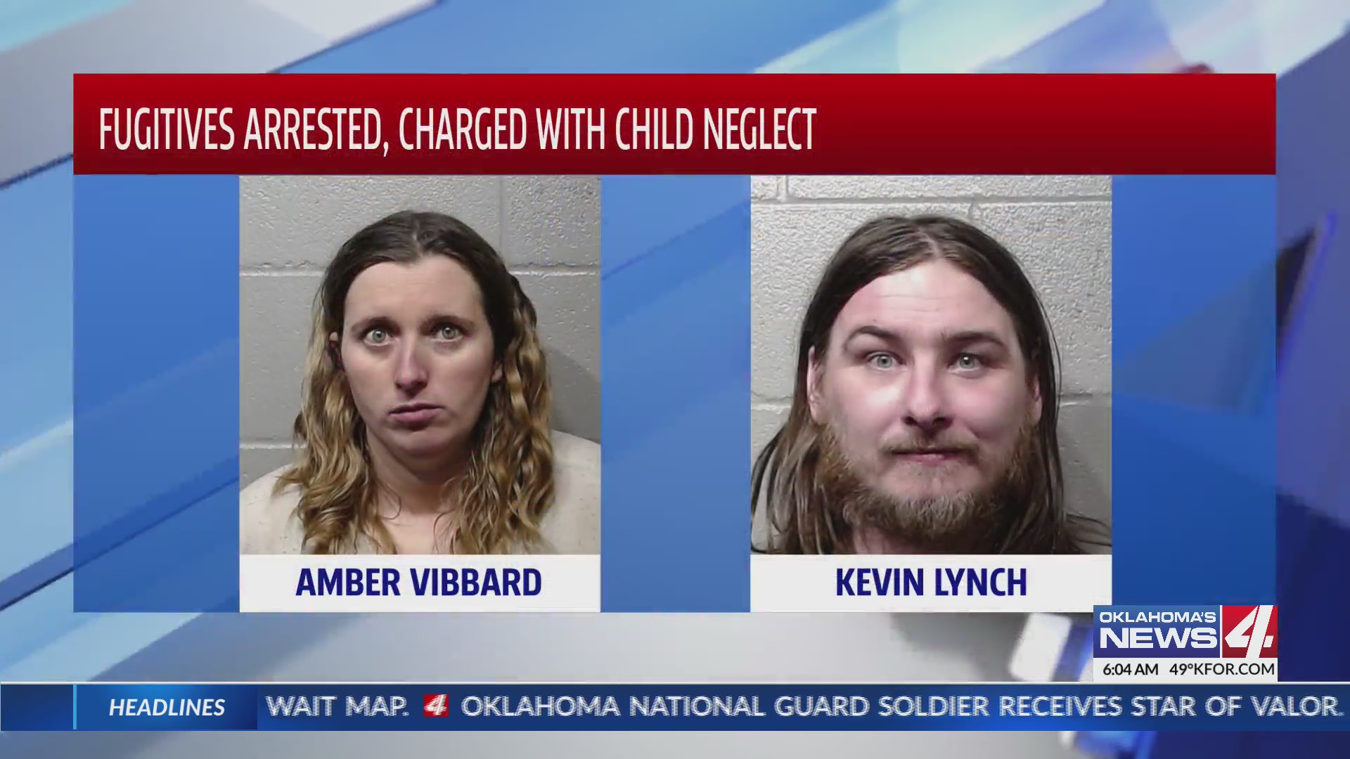 Fugitives arrested, charged with child neglect – KFOR.com Oklahoma City