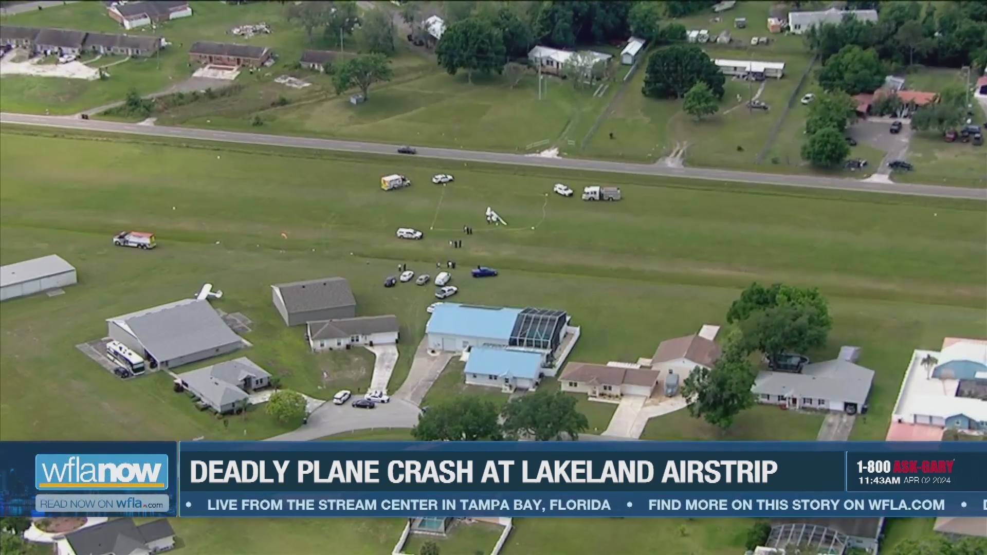 1 killed in plane crash at South Lakeland Airport – WFLA