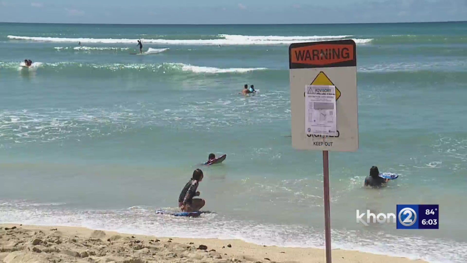 City Ewa beaches safe after fecal bacteria found in water KHON2