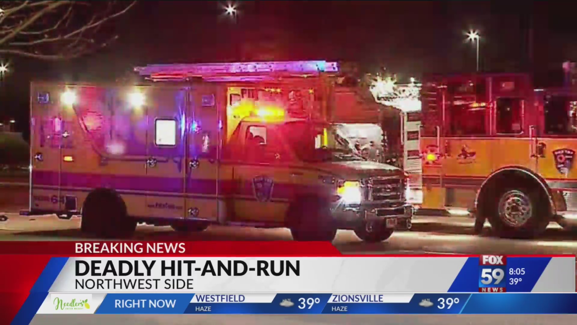 Person killed after hit-and-run crash on NW side – Fox 59