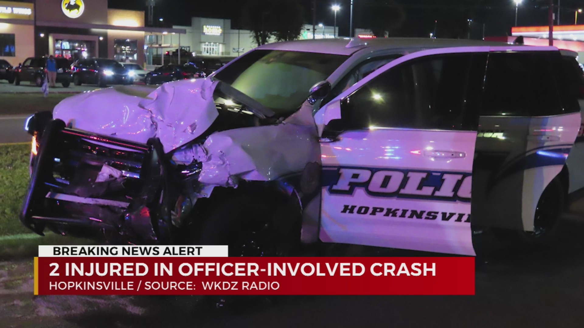 Hopkinsville officer involved in crash – WKRN News 2