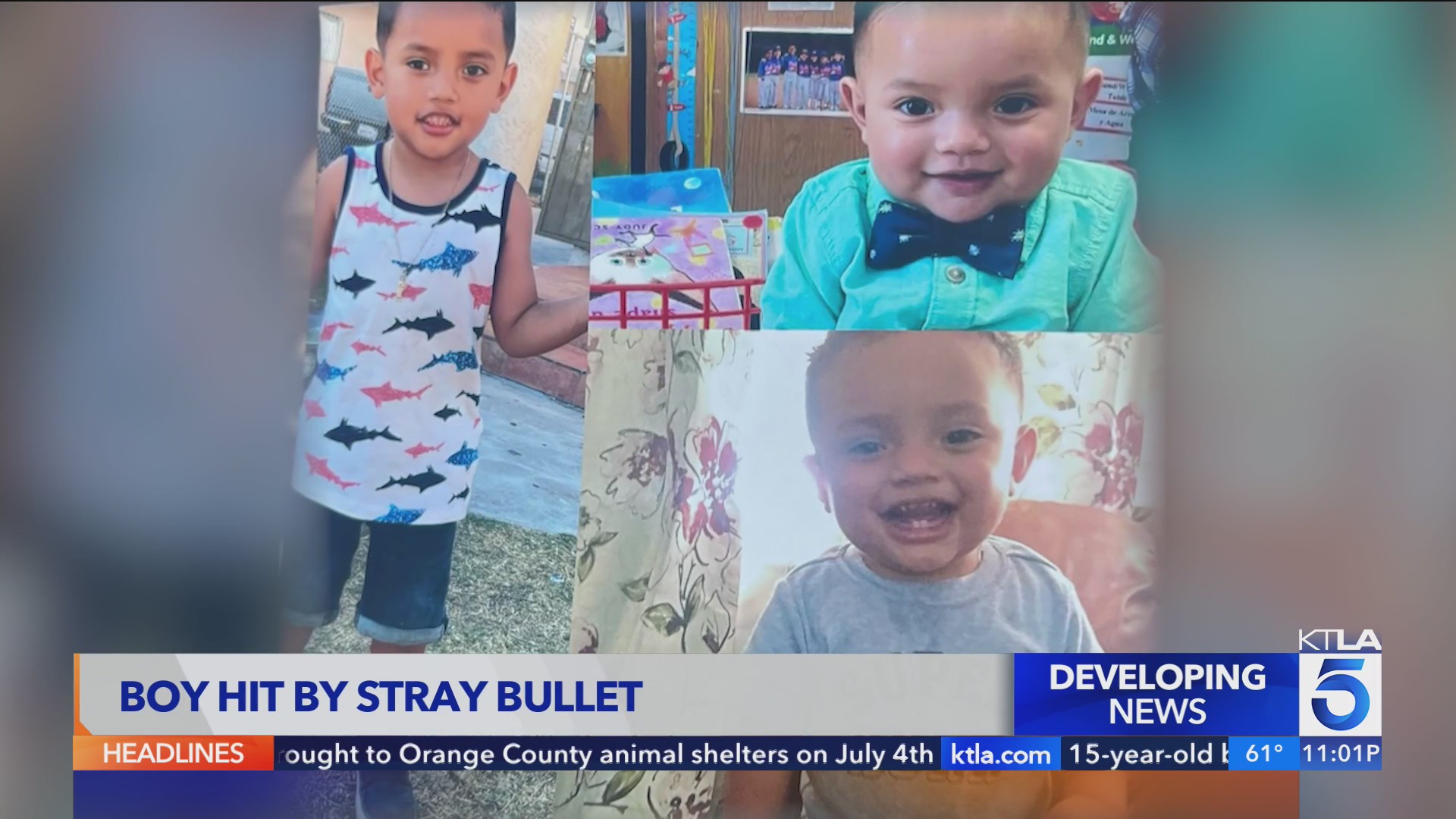 Boy shot in the head while watching fireworks in South Los Angeles – KTLA