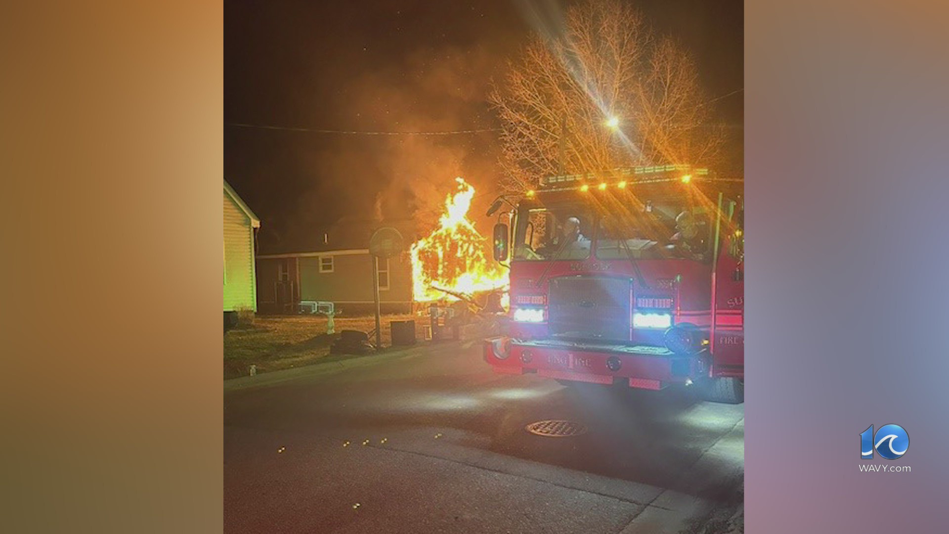 Two displaced after Suffolk house fire – WAVY.com