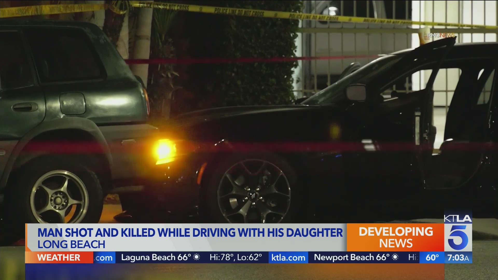 Man shot and killed while driving in Long Beach – KTLA