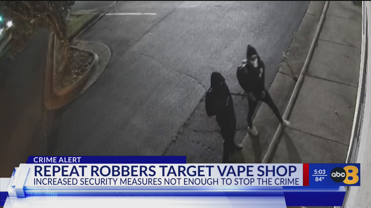 Repeat Robberies Target Vape Shop – WRIC ABC 8News