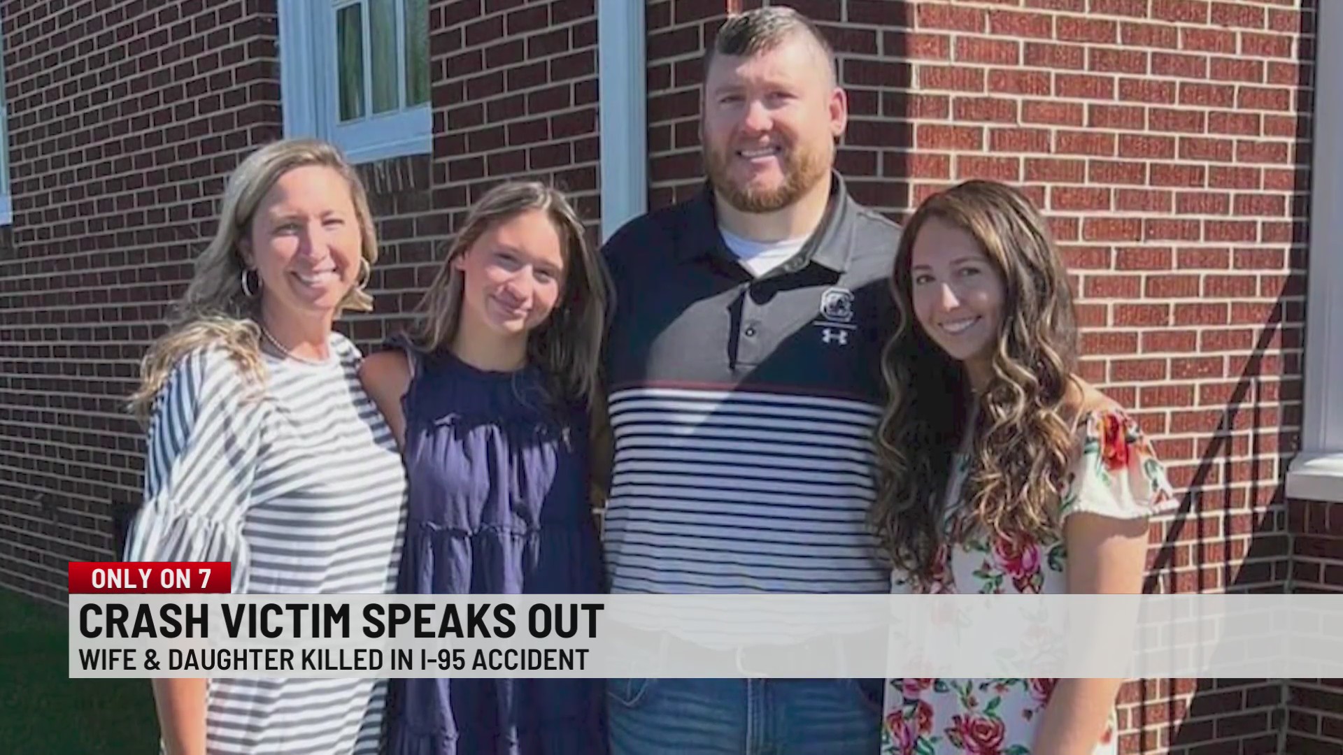 Upstate father speaks out after wife, daughter killed in crash WSPA 7NEWS