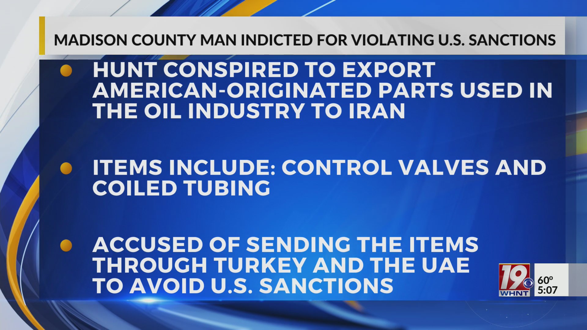 Madison County Man Indicted on Federal Smuggling Charges – WHNT.com