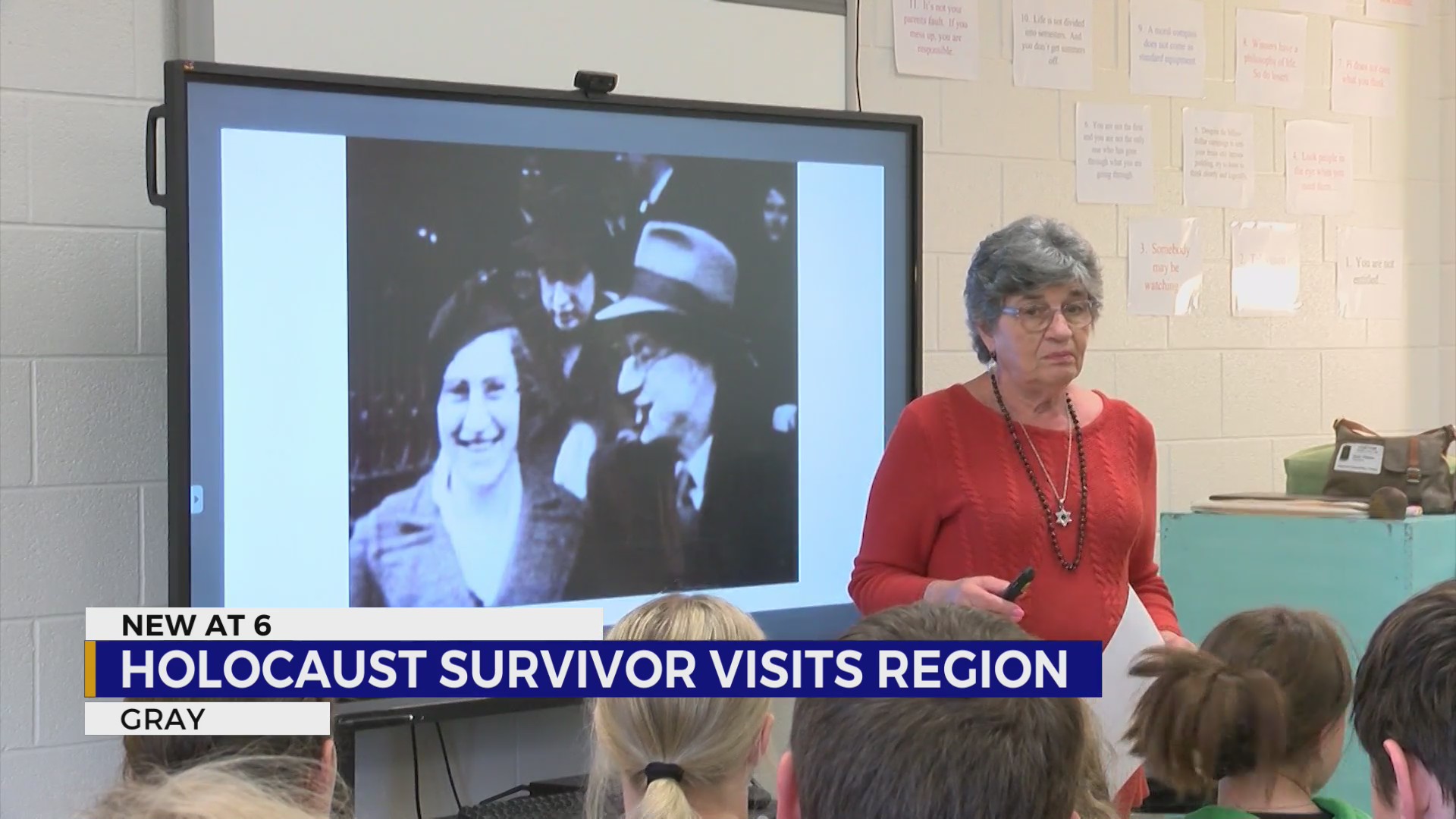 Holocaust Survivor shares her story with Ridgeview School Students ...