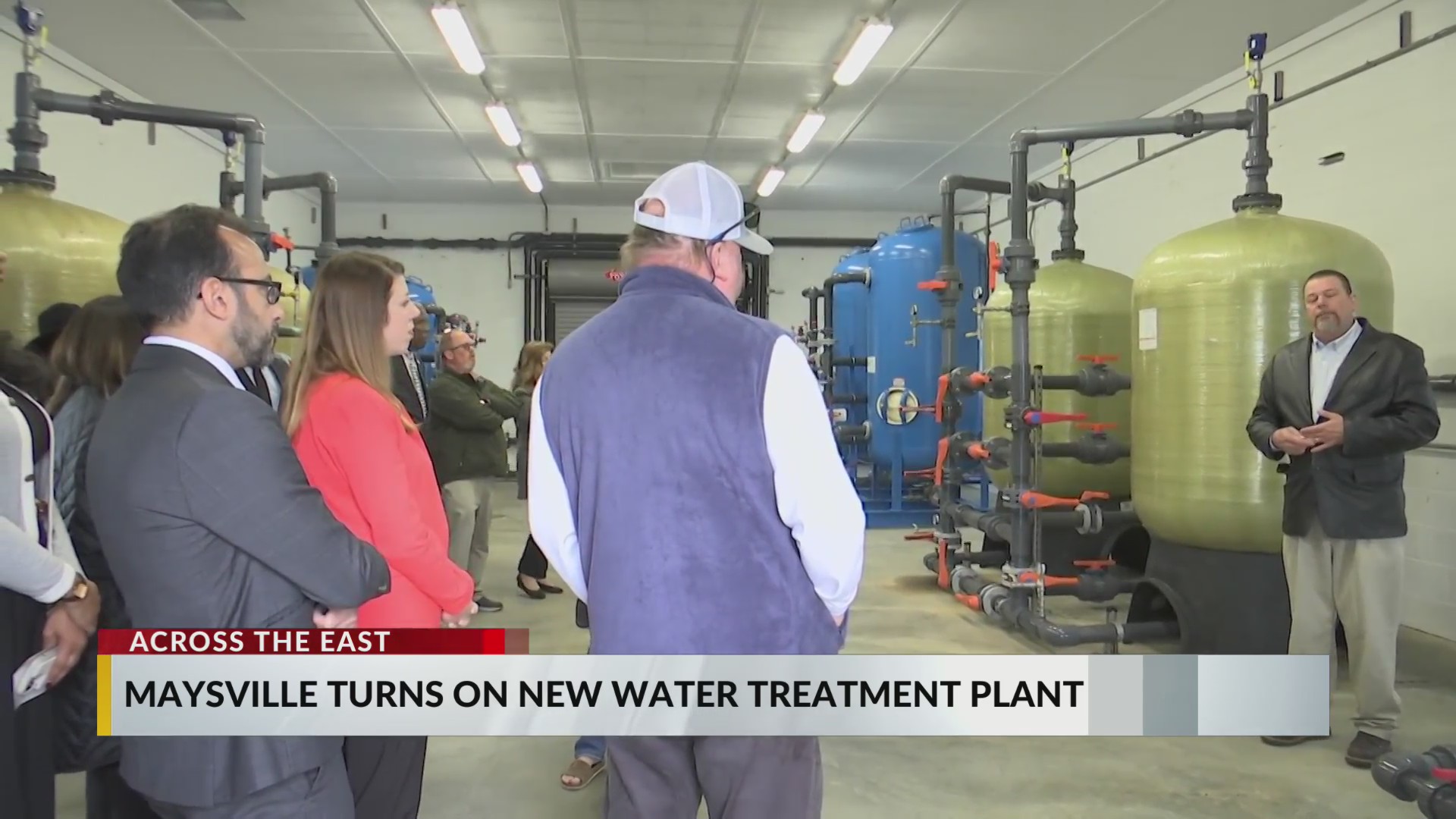Maysville’s new stateoftheart water treatment plant operational WNCT