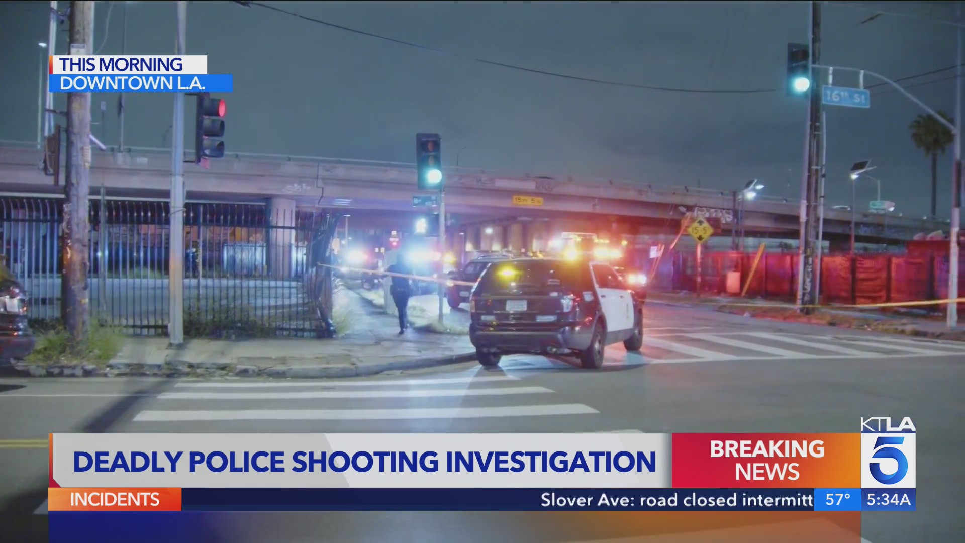 LAPD fatally shoots man in downtown Los Angeles – KTLA