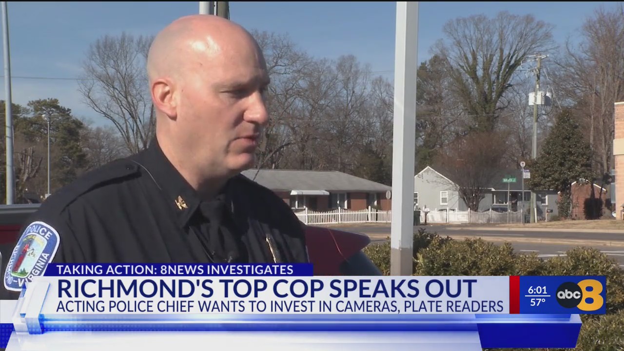 8News’ one-on-one interview with Acting Chief of Richmond Police – WRIC ...