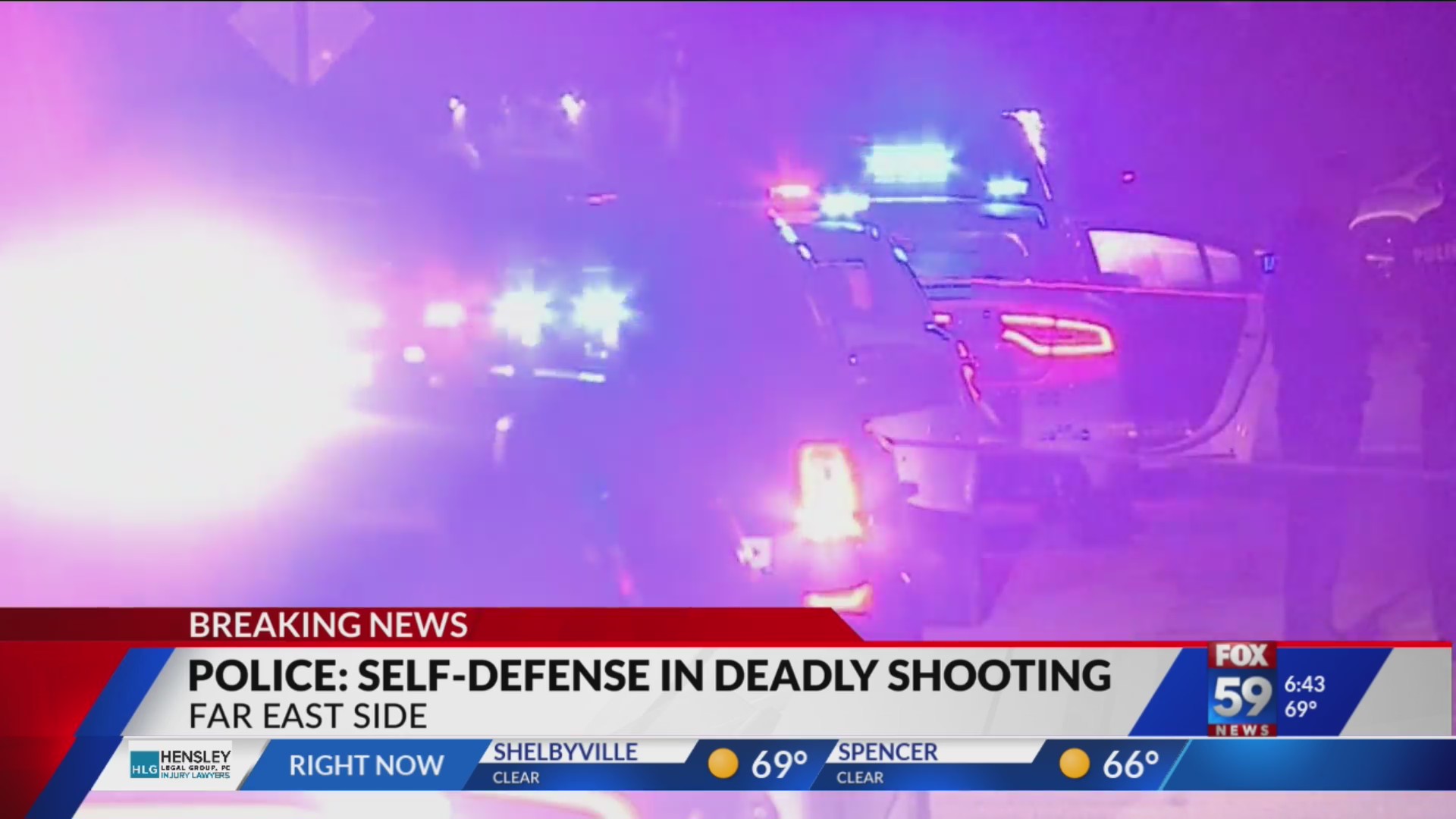 Self-defense claimed in deadly shooting on far east side – Fox 59