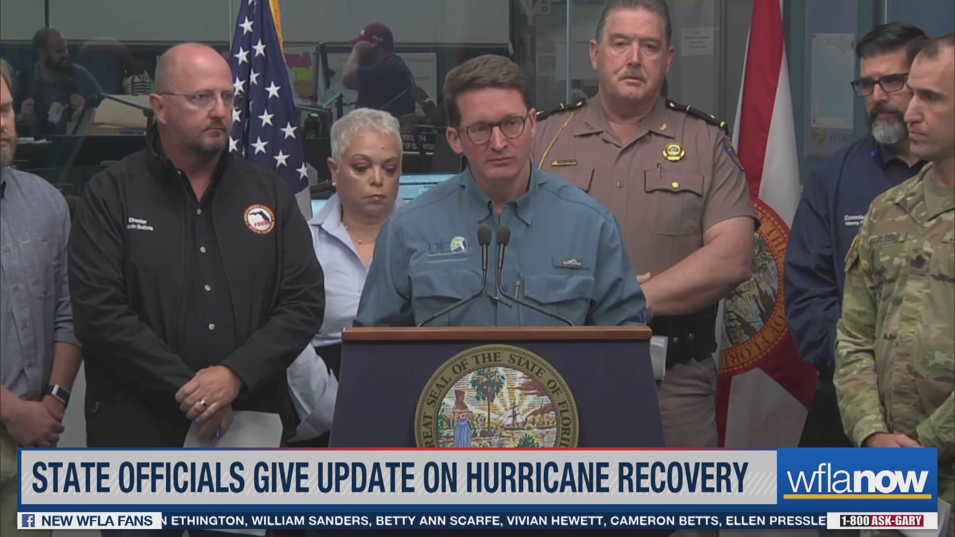 Dane Eagle, DEO Secretary, Outlines relief options for those affected