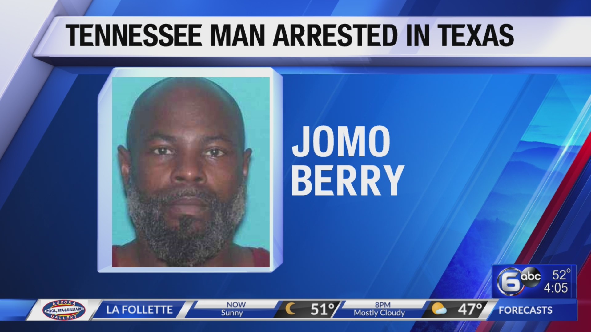 Tennessee man arrested in Texas WATE 6 On Your Side