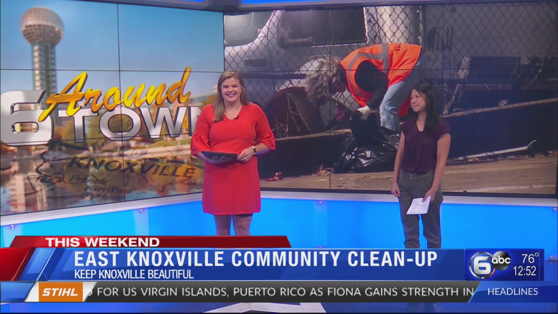 East Knoxville community clean-up – WATE 6 On Your Side
