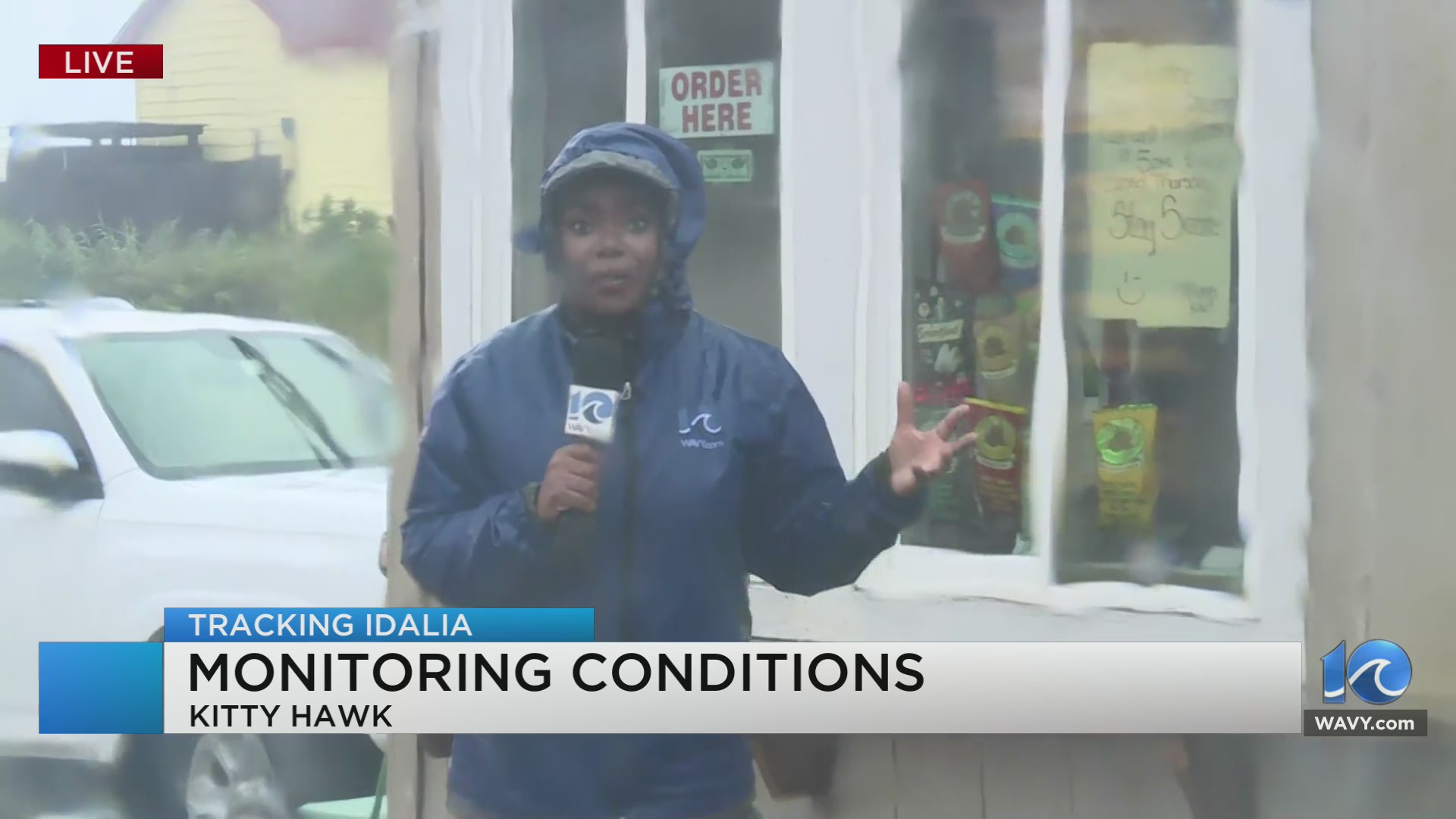 Monitoring Idalia 8 a.m. update from Kitty Hawk