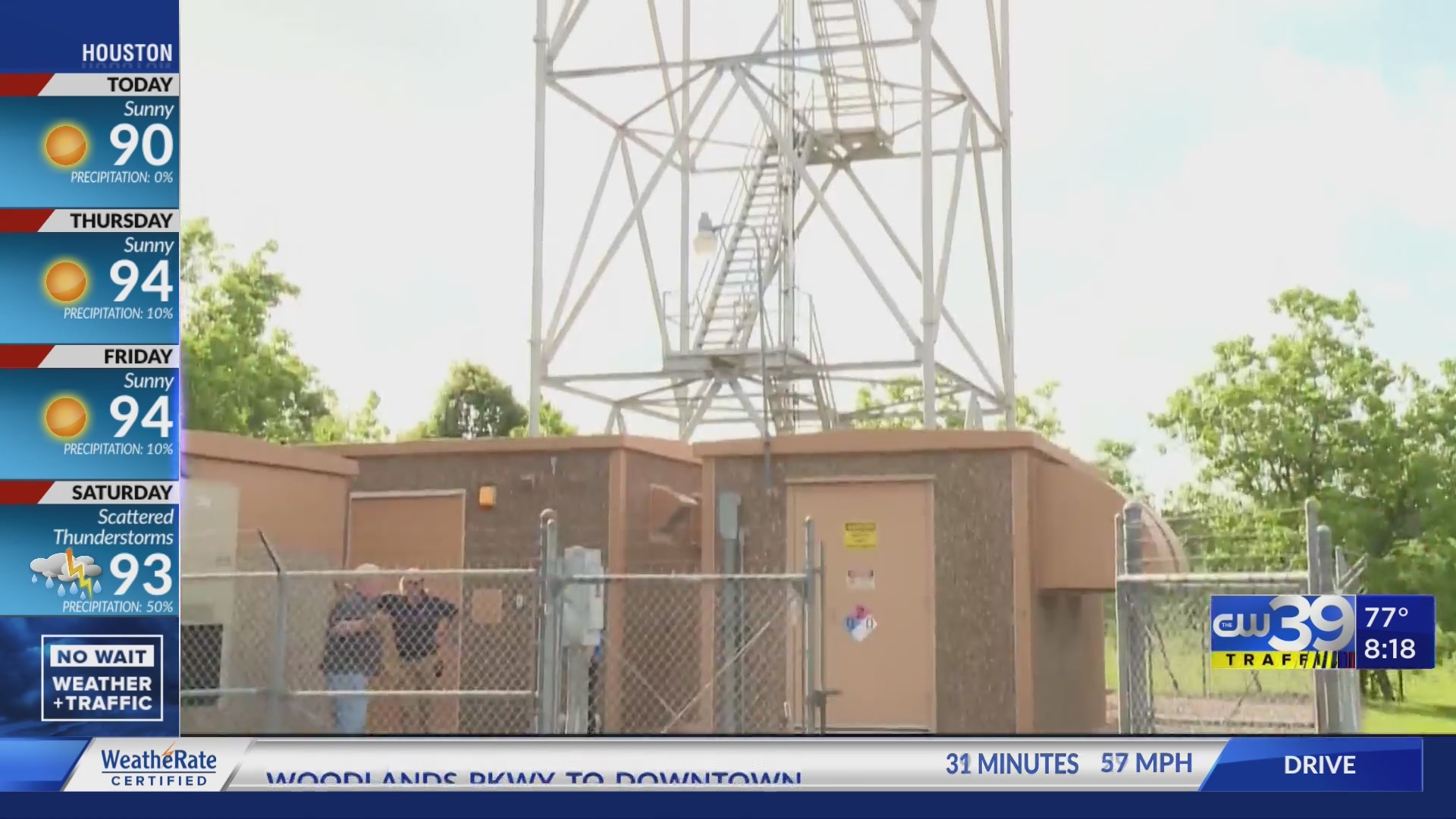 EXCLUSIVE Carrigan Chauvin Inside the NWS Weather Radar CW39 Houston