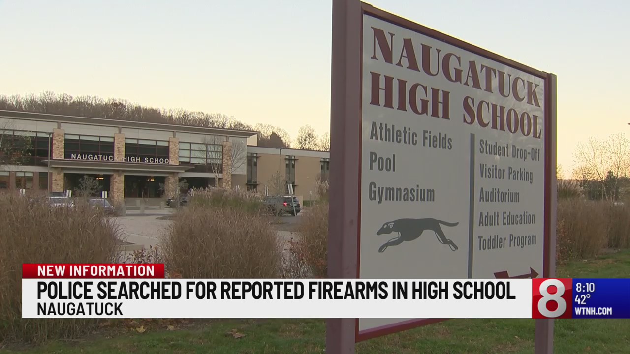 Naugatuck High School placed in lockdown after report of student with gun  in backpack – WTNH.com