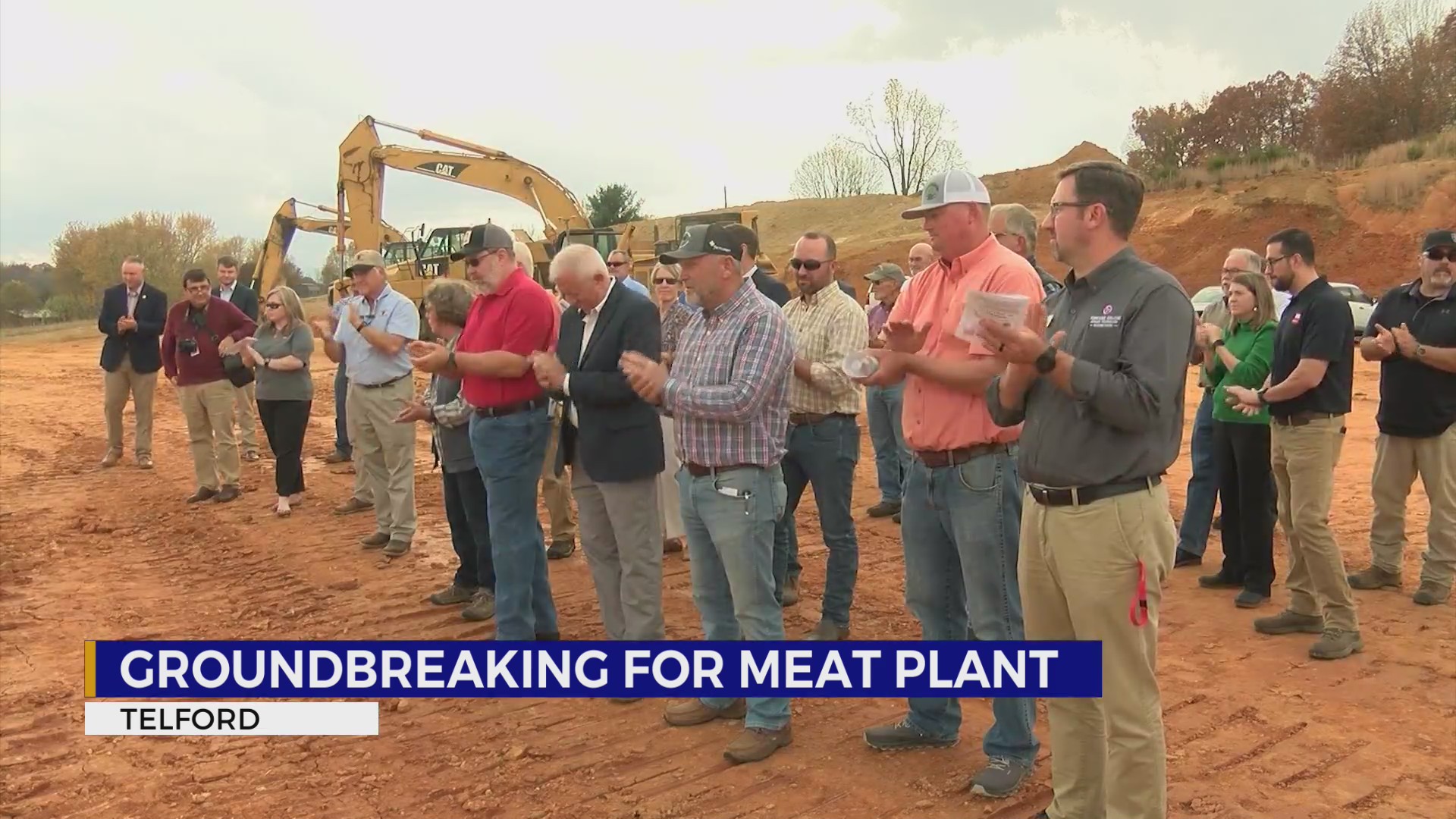 Groundbreaking ceremony held for future Telford meat processing