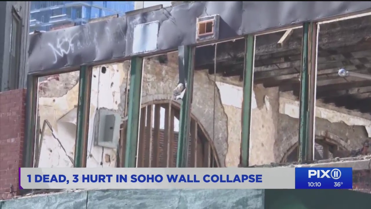 1 dead, 3 hurt in building collapse in Manhattan – PIX11