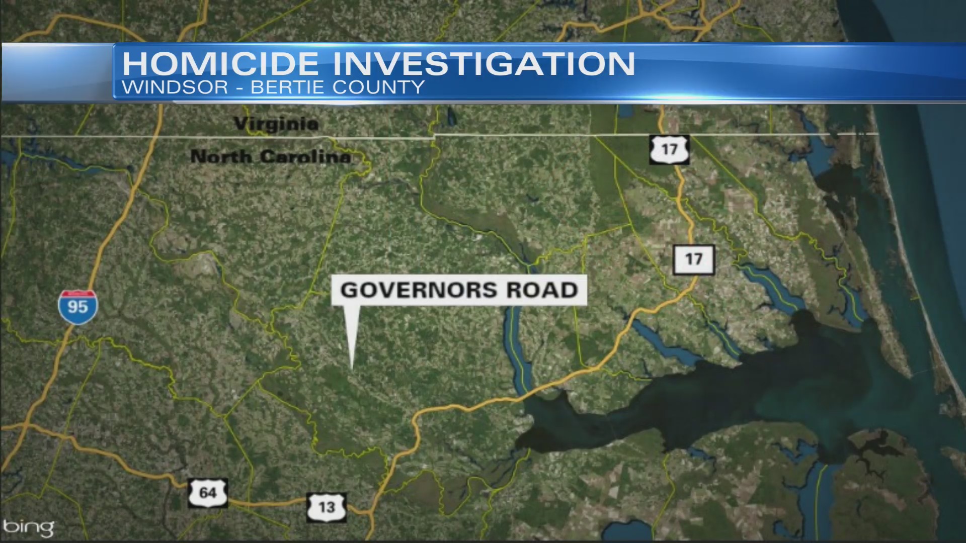 Deputies investigate homicide in Bertie County – WAVY.com