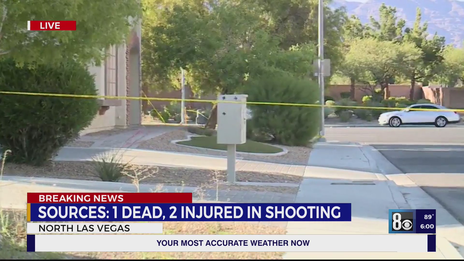 North Las Vegas shooting leaves 3 men shot, 1 killed – KLAS