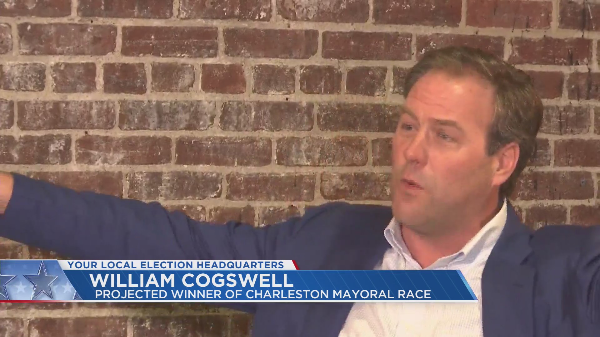 William Cogswell projected to win Charleston mayoral runoff race – WCBD ...