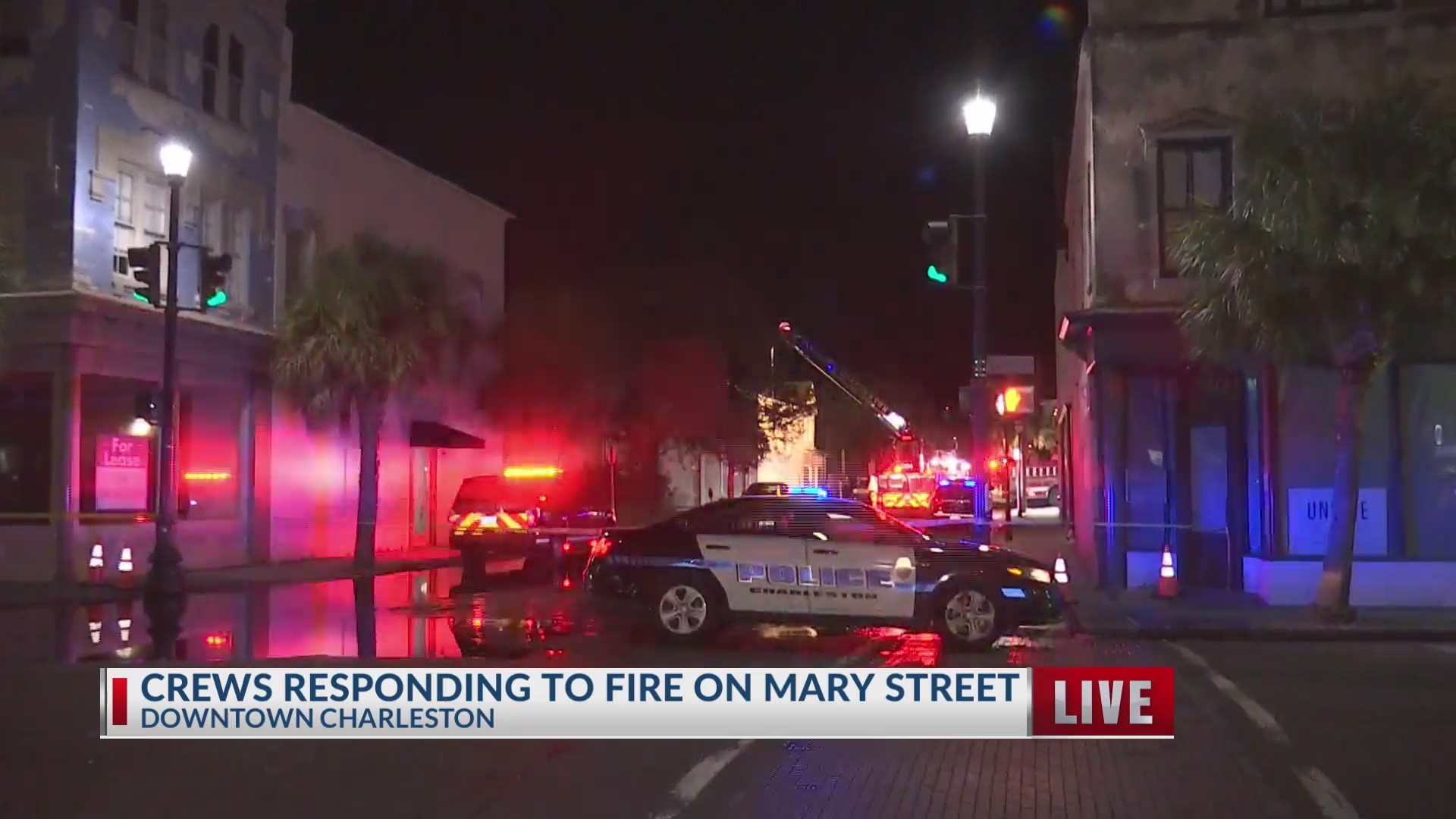 Crews respond to fire on Mary St WCBD News 2