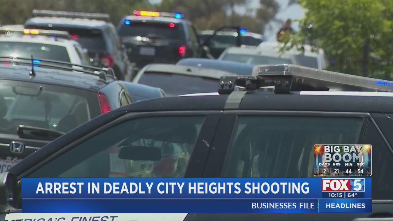 Arrest In Deadly City Heights Shooting – FOX 5 San Diego & KUSI News