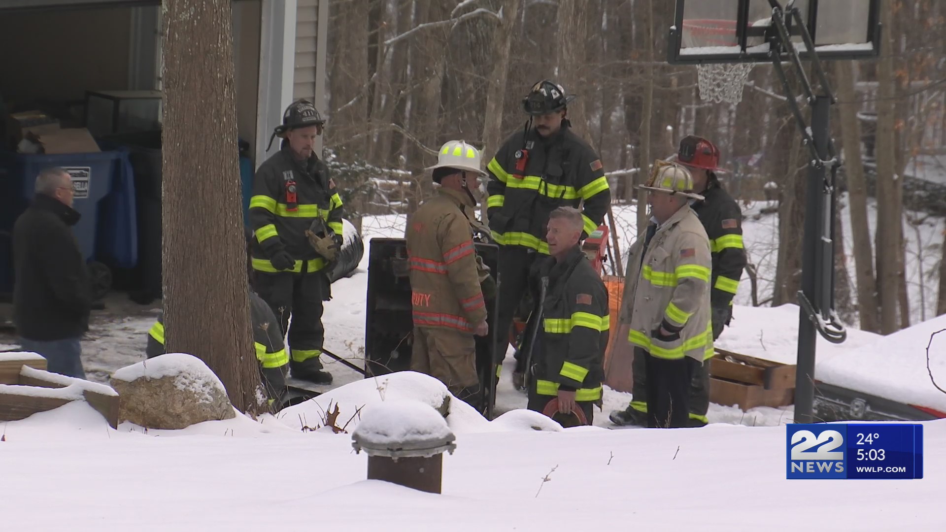 Crews put out fire at Iroquois Lane home in Wilbraham – WWLP