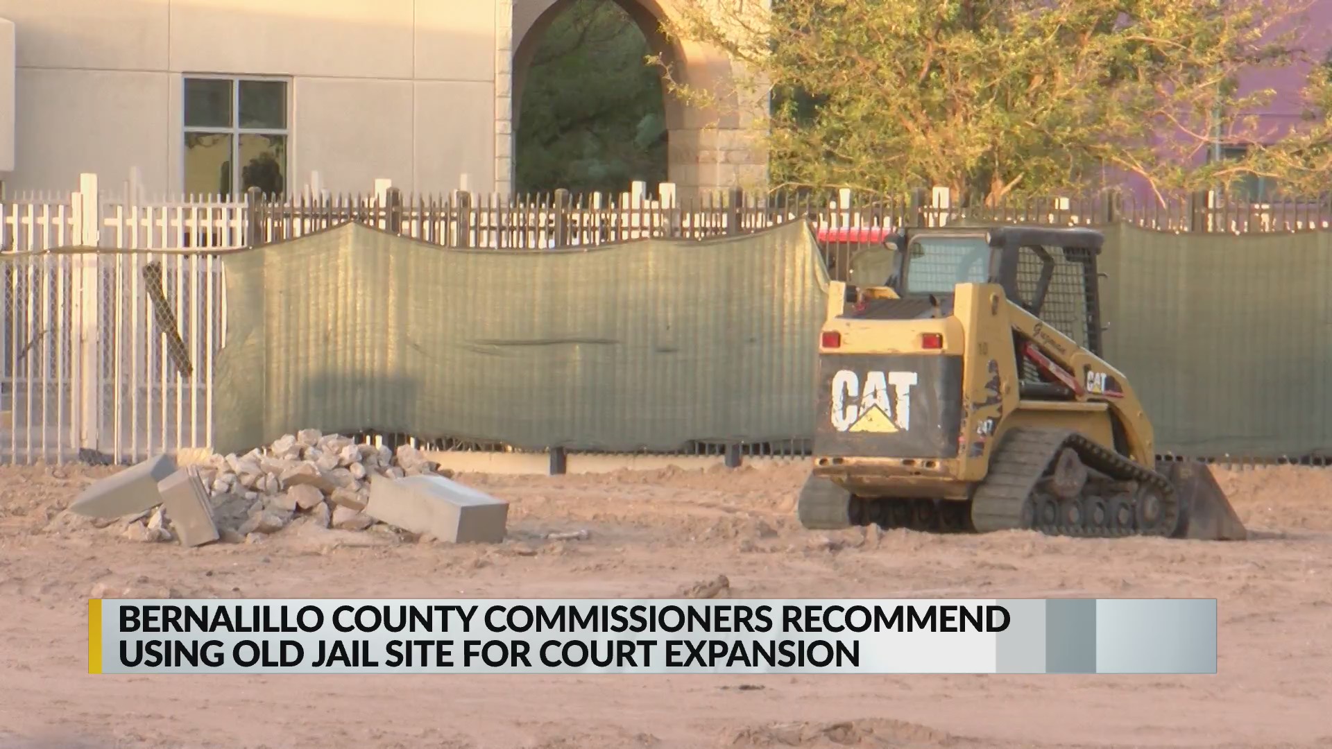 Bernalillo Co. Commissioners using old jail site for court