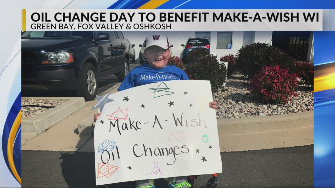 Bergstrom Automotive partners with MakeAWish Wisconsin for Oil Change